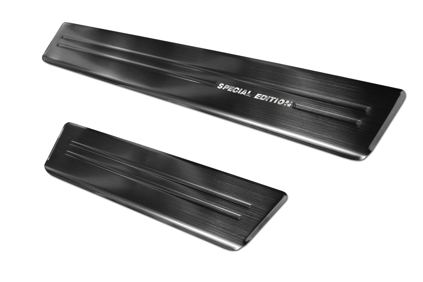 Protector umbral de puerta MITSUBISHI ECLIPSE CROSS 2018-> negro-ICCTUNING