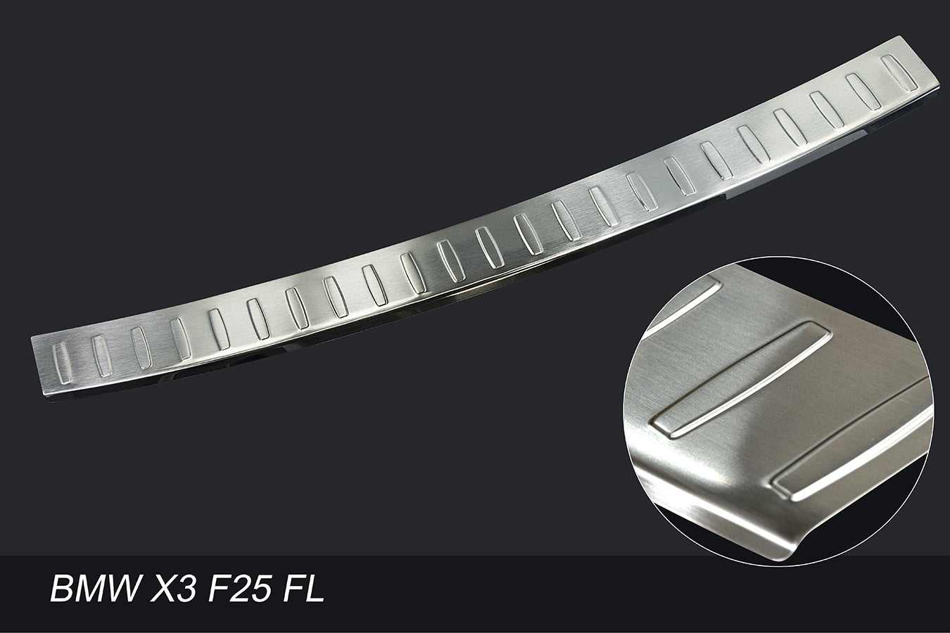 Protector parachoques trasero BMW X3 F25 2014-2017-ICCTUNING