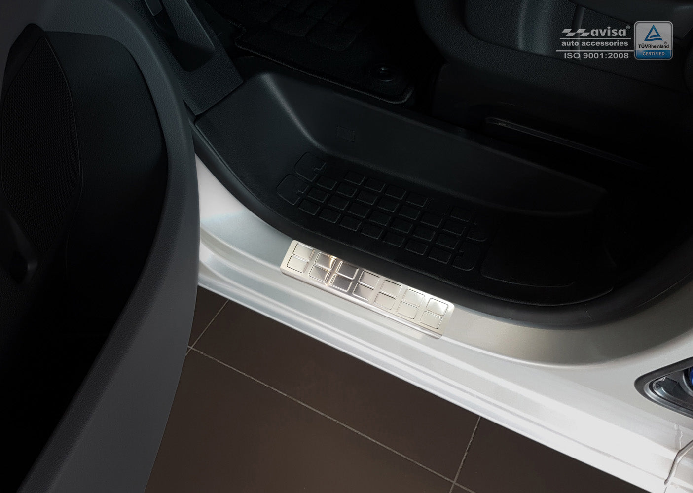 Protector umbral de puerta PEUGEOT EXPERT 4 puertas y TRAVELLER 2016->-ICCTUNING