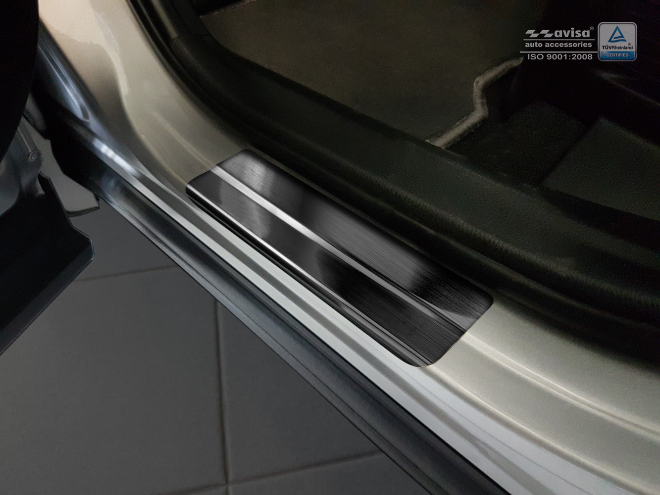 Protector umbral de puerta TOYOTA C-HR crossover-ICCTUNING