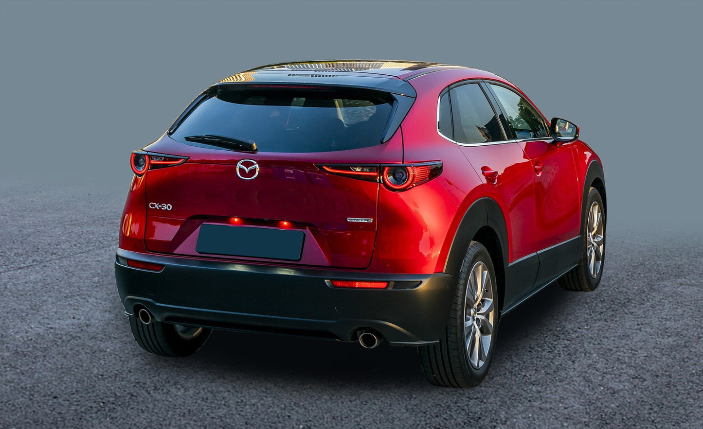 Protector umbral de puerta MAZDA CX-30 2019->-ICCTUNING