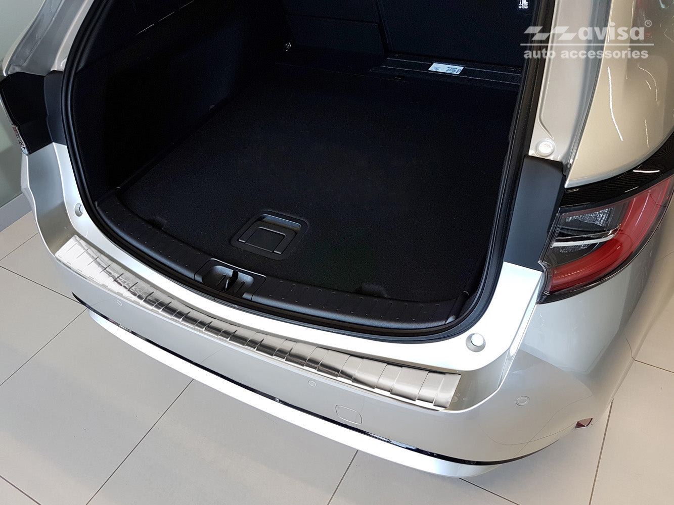 Protector parachoques trasero TOYOTA COROLLA touring sports 2018->-ICCTUNING