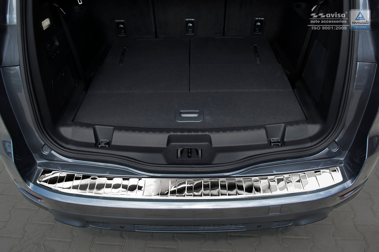 Protector parachoques trasero FORD S MAX II 2015 >-ICCTUNING