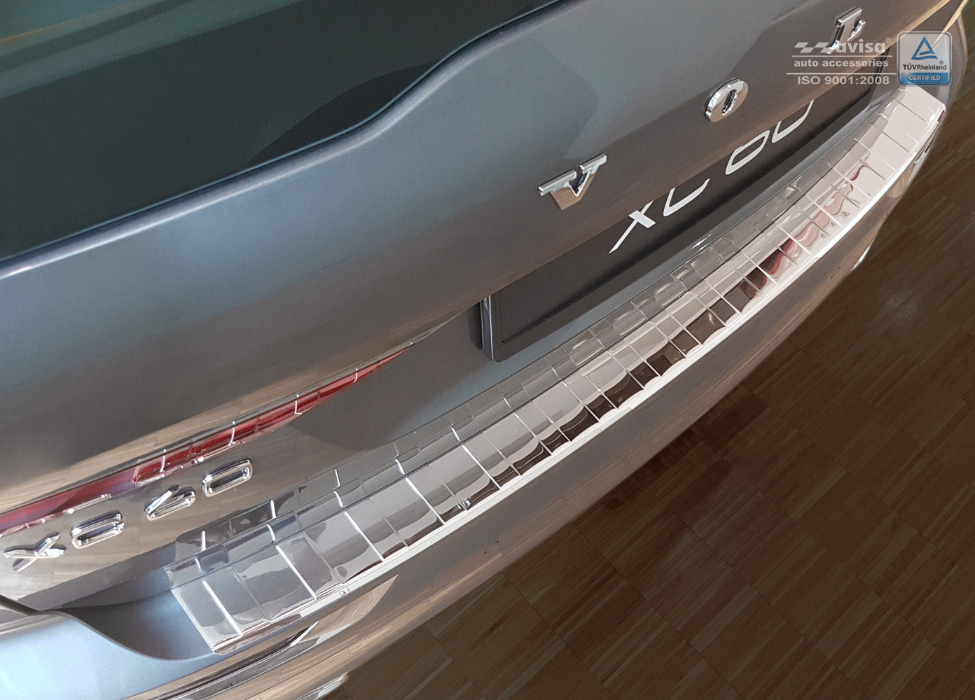 Protector parachoques trasero VOLVO XC60 II / R Design 2017 2021, Restyling 2021 >-ICCTUNING