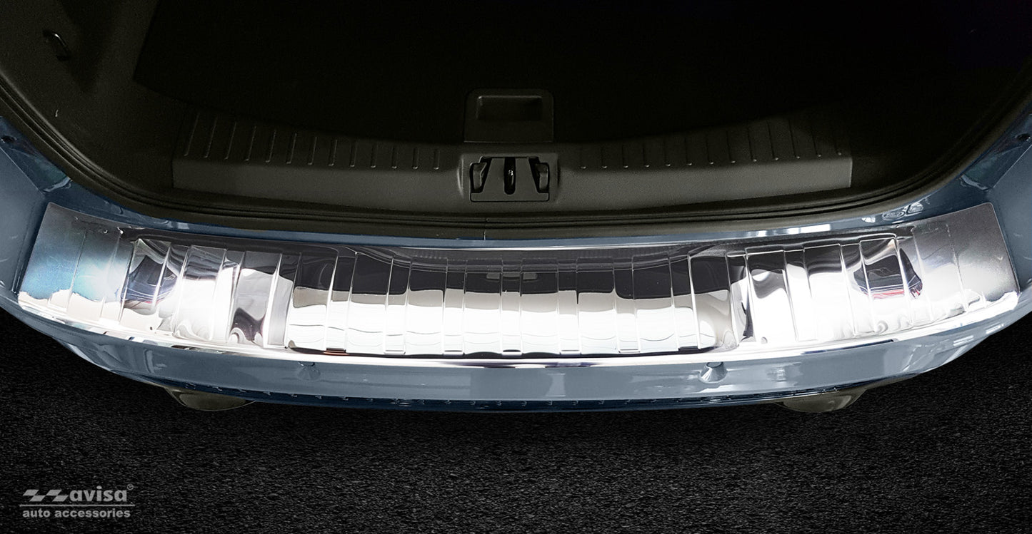 Protector parachoques trasero FORD KUGA II / FORD KUGA II VIGNALE 2012 2016, Restyling 2016 2019-ICCTUNING