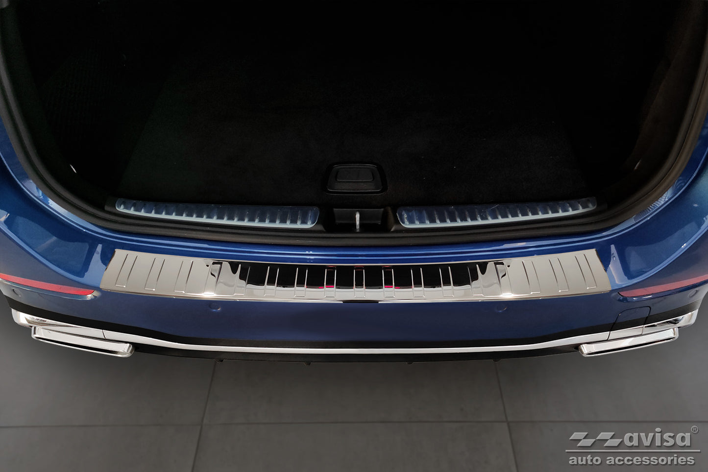 Protector parachoques trasero MERCEDES C Class V T model AMG S206 2021 >-ICCTUNING