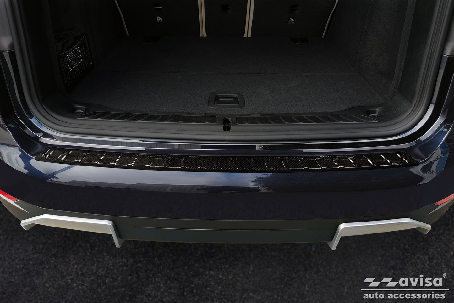 Protector parachoques trasero BMW iX3 (G08) 2020 >-ICCTUNING