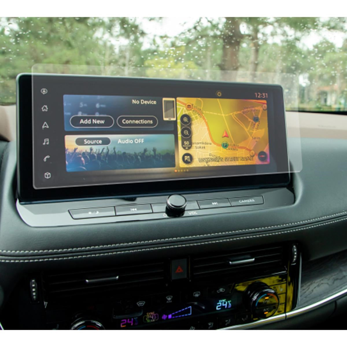 Lámina antihuellas recortable para coches 30x22cm-ICCTUNING