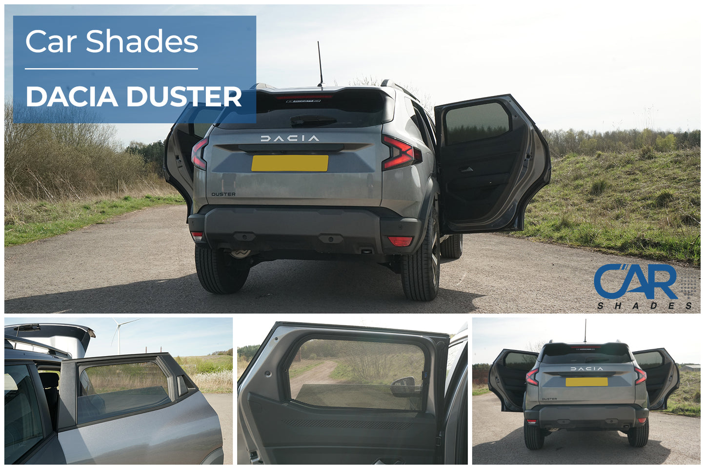 parasoles car shades Dacia Duster 5 puertas 2024->-ICCTUNING