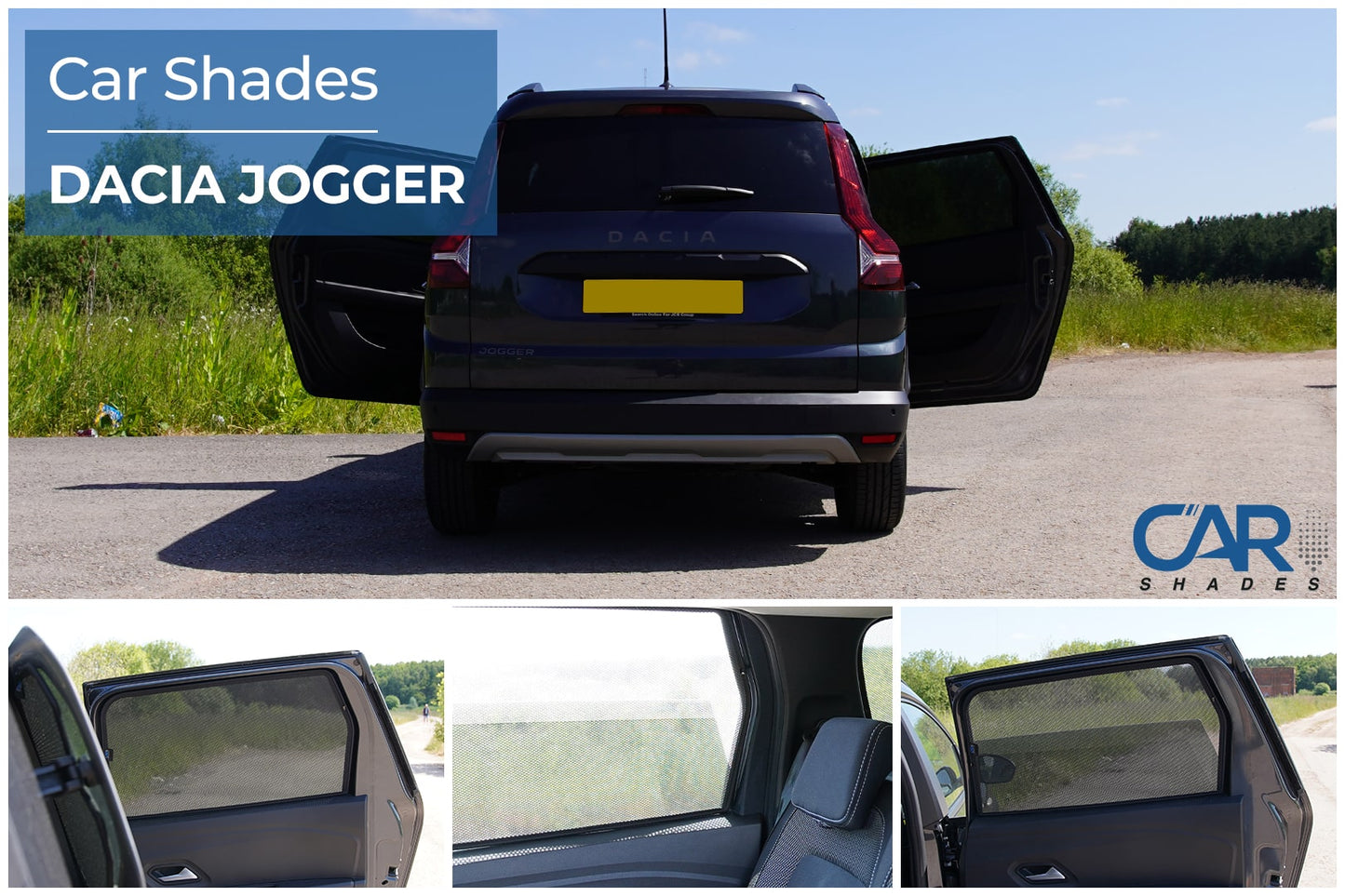 parasoles car shades Dacia Jogger 5 puertas 2021-ICCTUNING