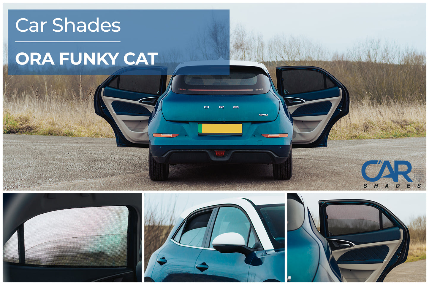 parasoles car shades Ora Funky Cat-ICCTUNING