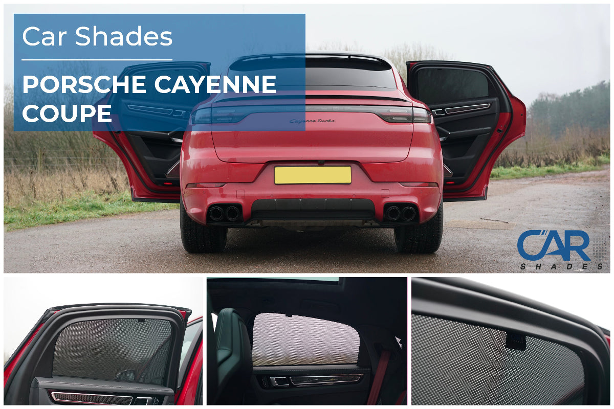 parasoles car shades Porsche Cayenne kit solo ventanillas