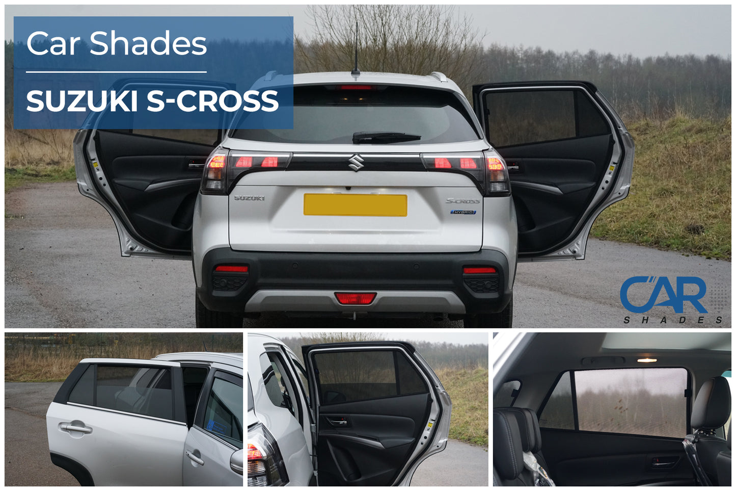 parasoles car shades Suzuki S-Cross 5 puertas 2022->-ICCTUNING