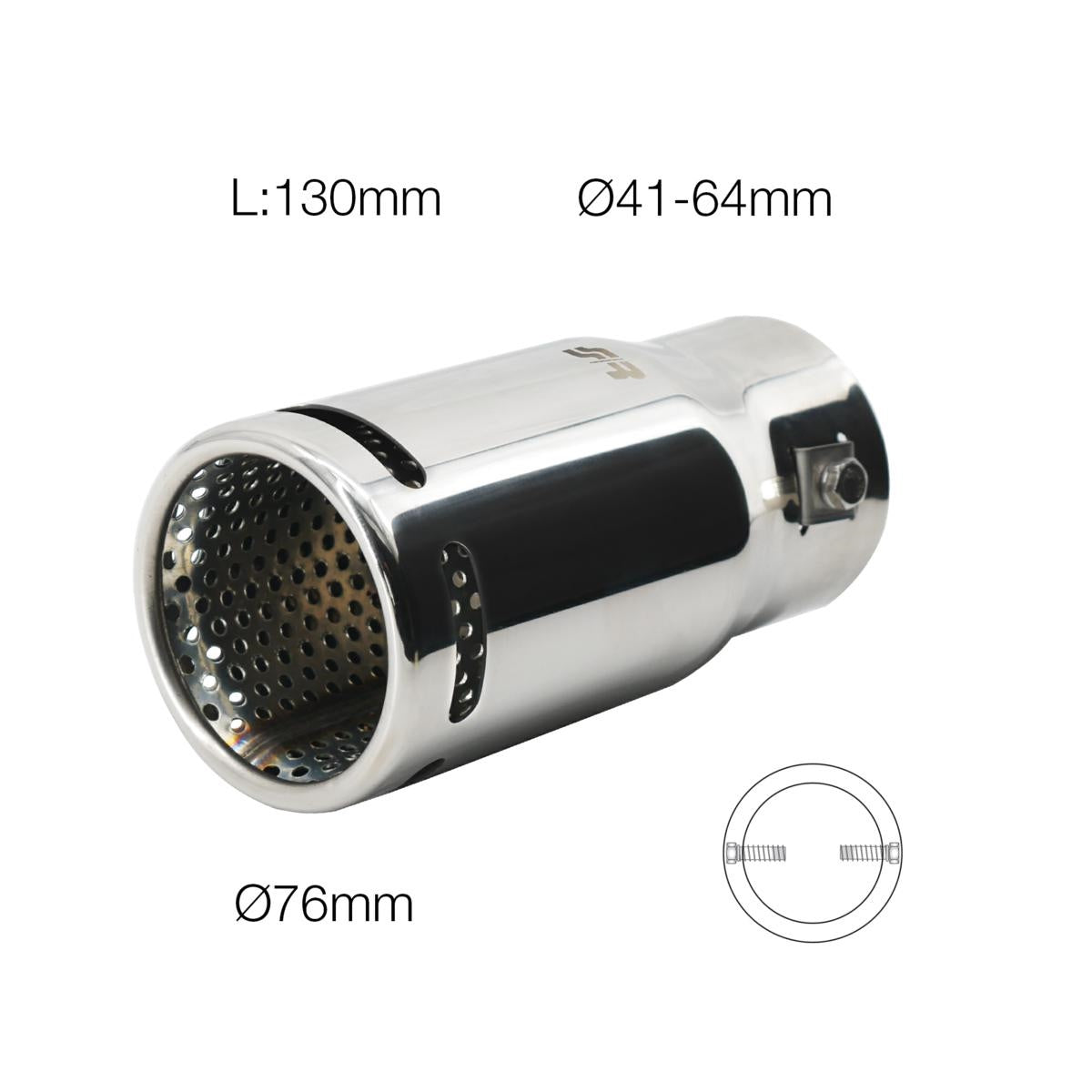 cola de escape Simoni Racing TRX/104-ICCTUNING