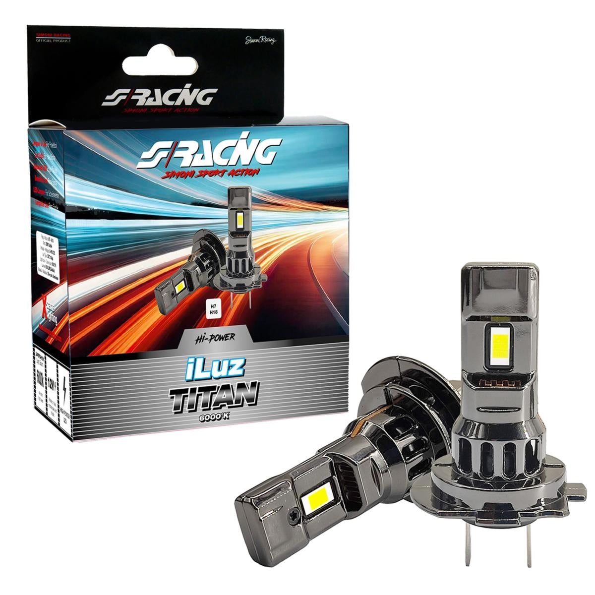 Bombilla LED iLuz Titan H7-H18-ICCTUNING