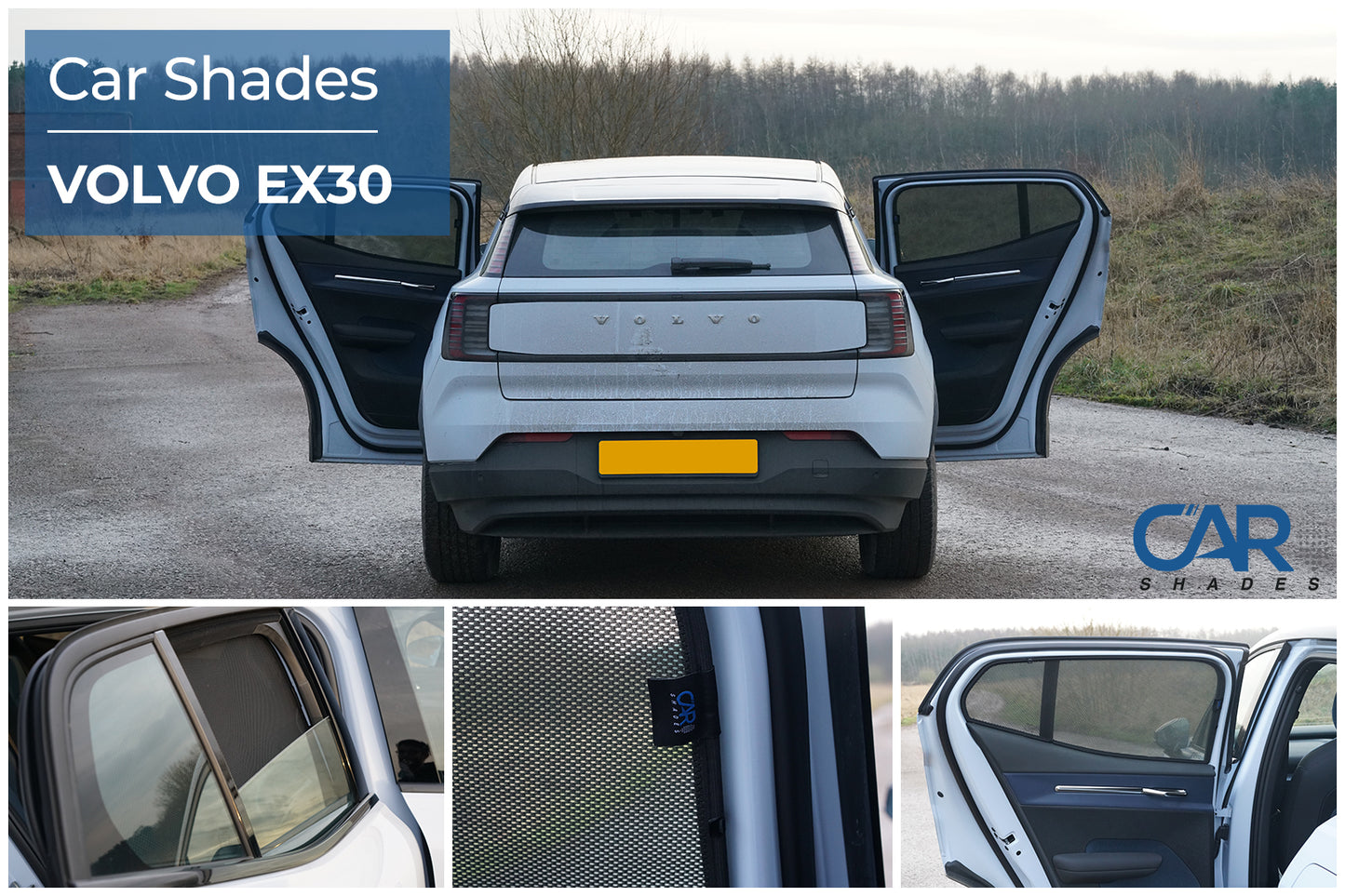 parasoles car shades Volvo EX30 5 puertas 2024->-ICCTUNING