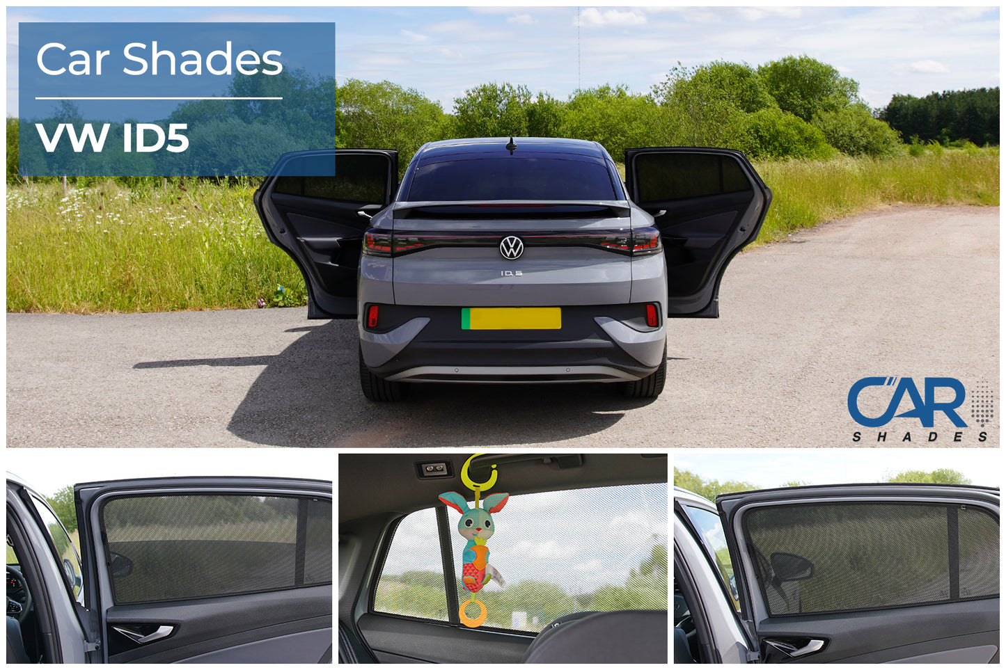 parasoles car shades Volkswagen ID5 5 puertas 2022-ICCTUNING