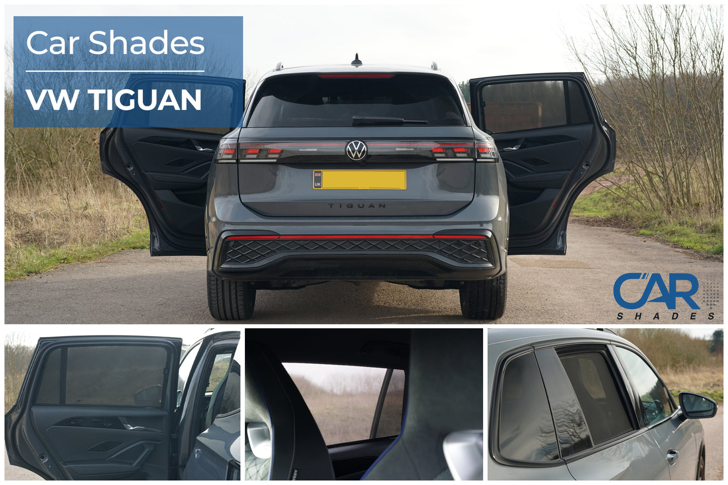 parasoles car shades Volkswagen Tiguan 5 puertas 2024->-ICCTUNING