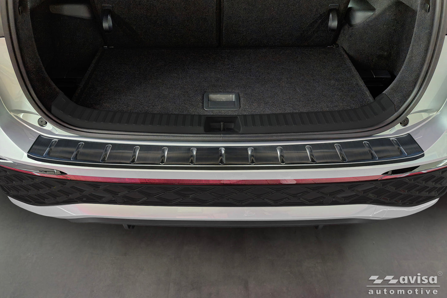 protector de parachoques trasero VW TAYRON negro