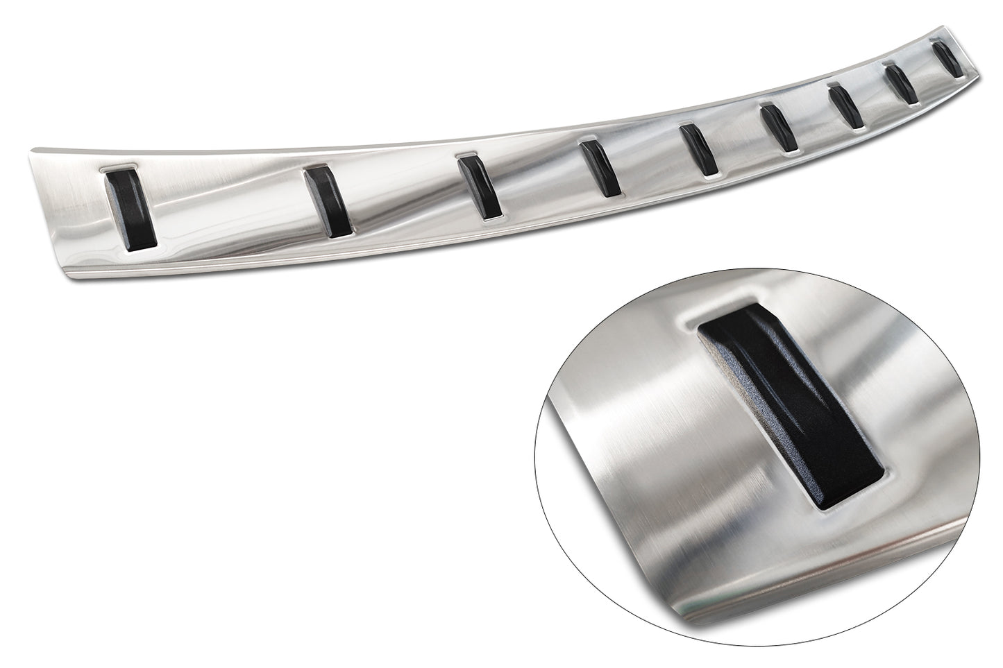 protector de parachoques trasero VW GOLF Variant/Alltrack plata