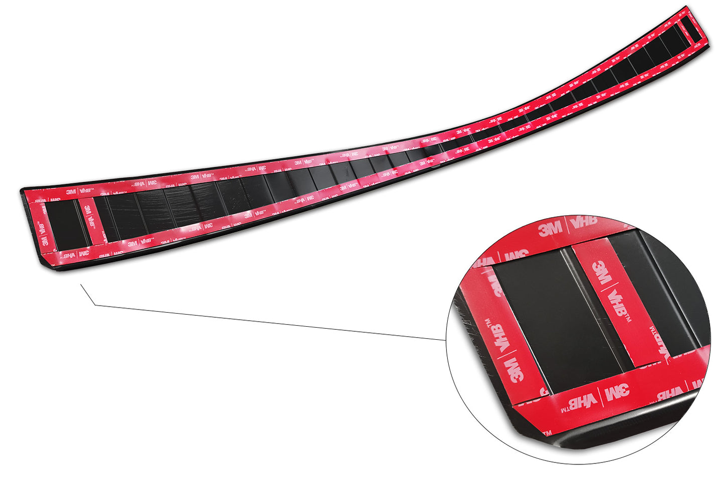 protector de parachoques trasero SUZUKI SWACE combi negro