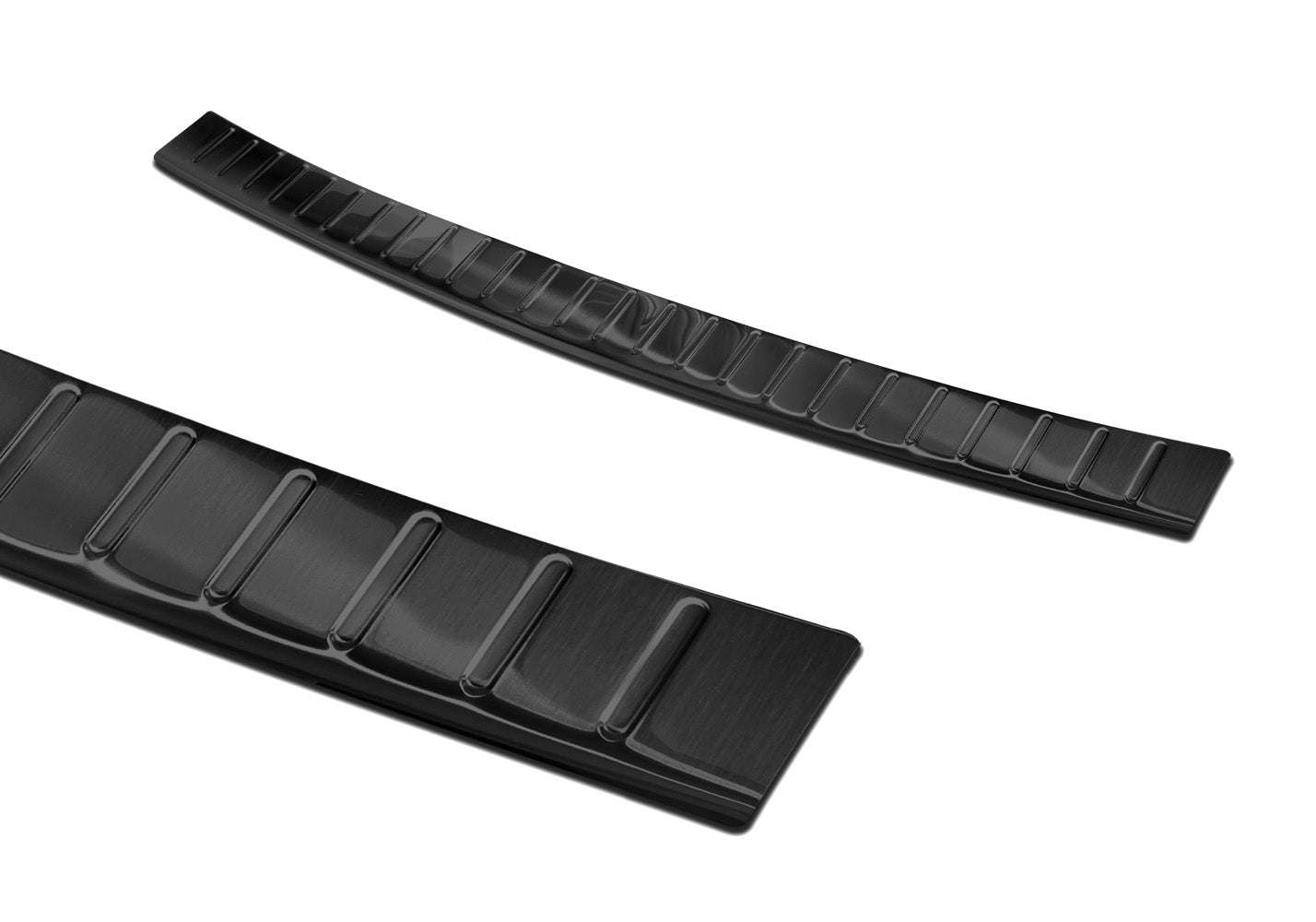 protector de parachoques trasero VW TOUAREG negro