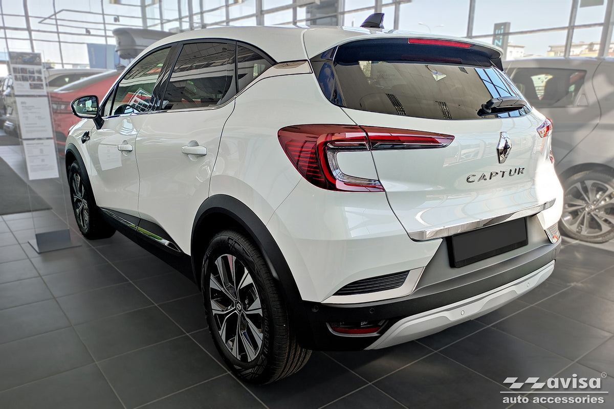 cubierta decorativa del portón traser MITSUBISHI ASX plata espejo