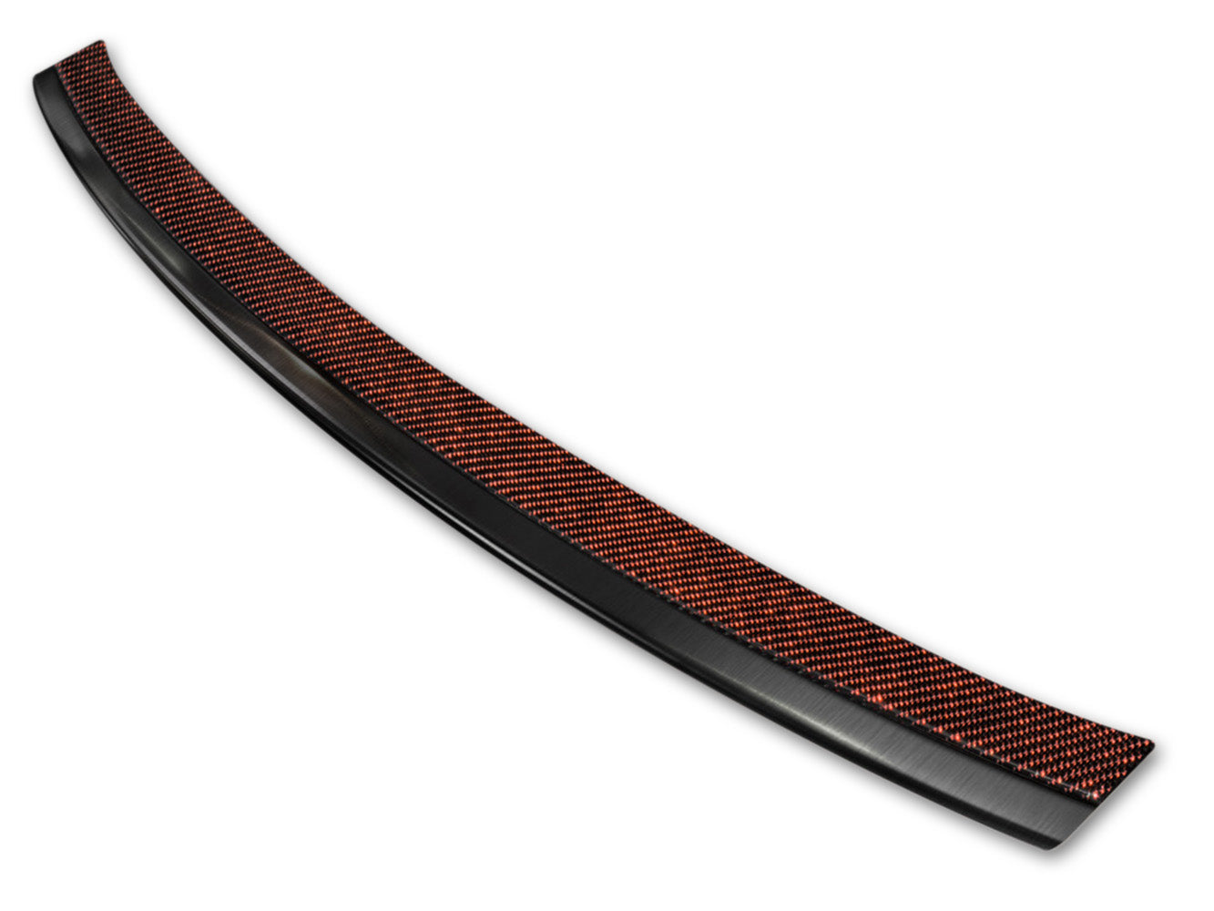 protector de parachoques trasero JAGUAR F-PACE negro acero, rojo&negro fibra de carbono