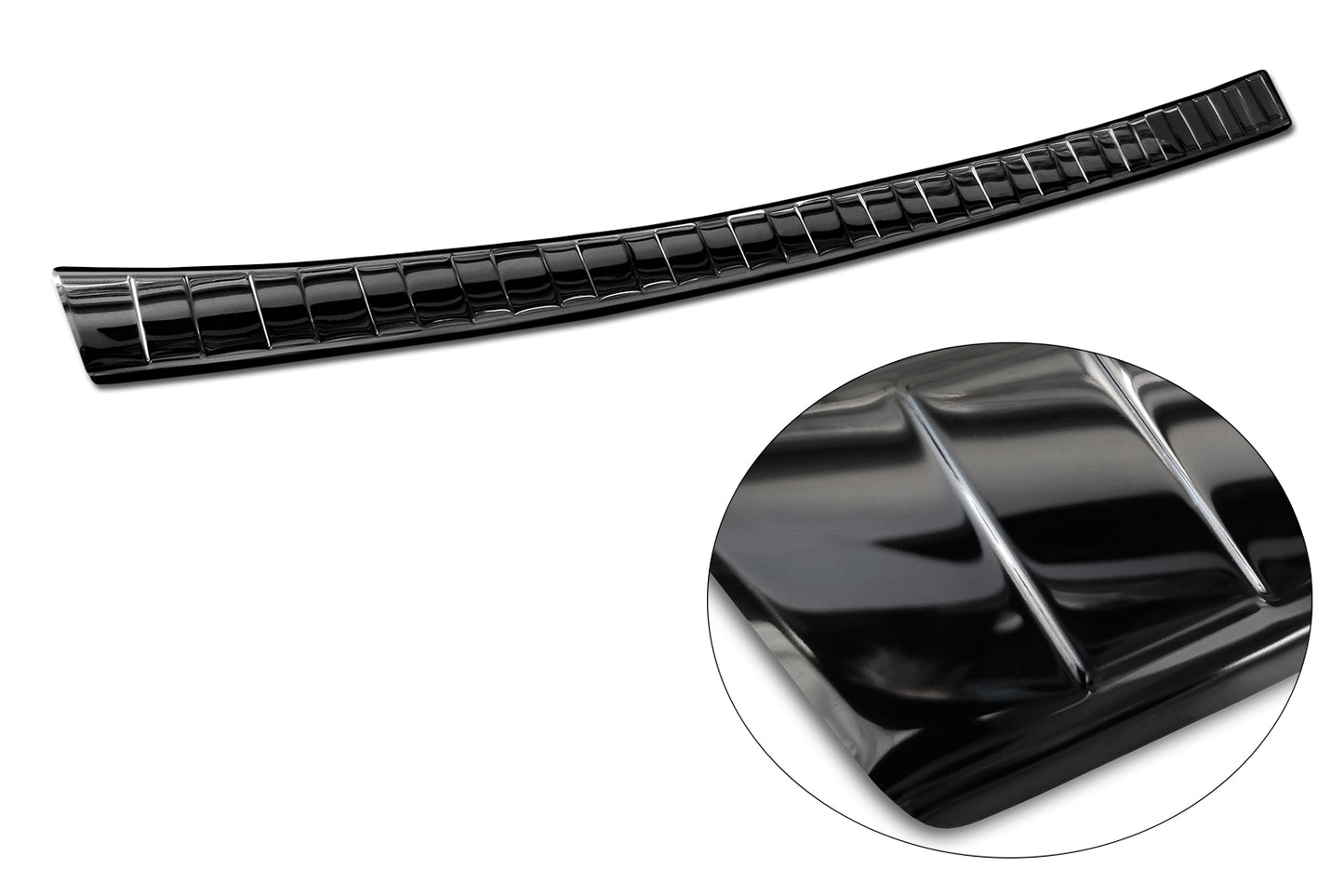 protector de parachoques trasero TOYOTA RAV4 negro espejo
