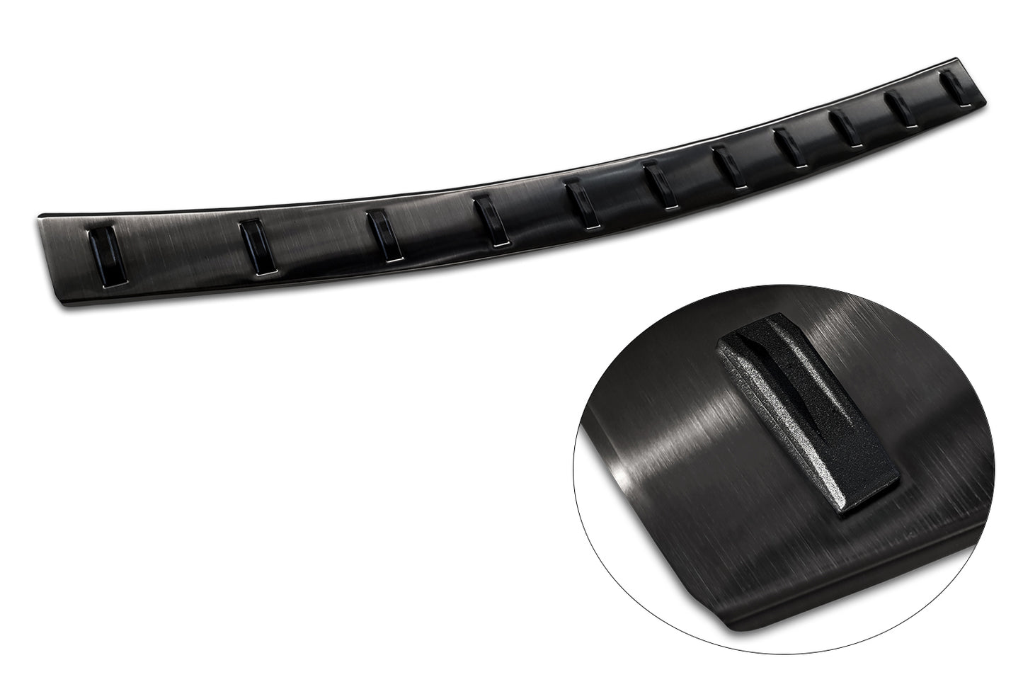 protector de parachoques trasero VW TIGUAN negro 2020+