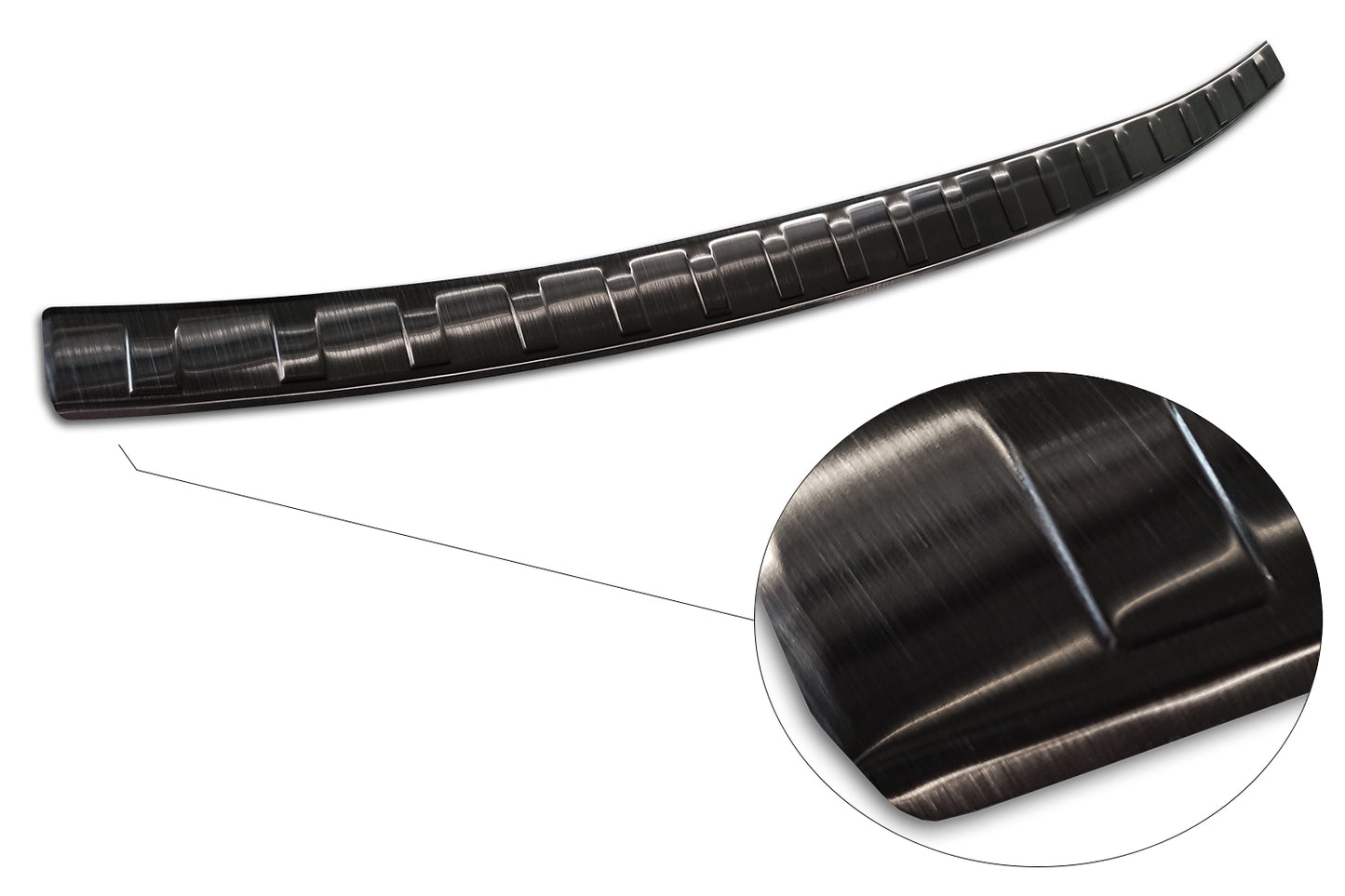 protector de parachoques trasero SKODA ENYAQ negro
