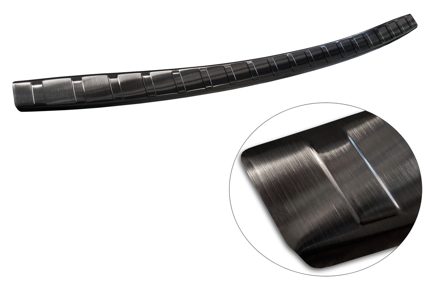 protector de parachoques trasero SSANGYONG REXTON negro