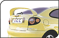 Alerón para RENAULT MEGANE COUPE EVOLUTION-ICCTUNING