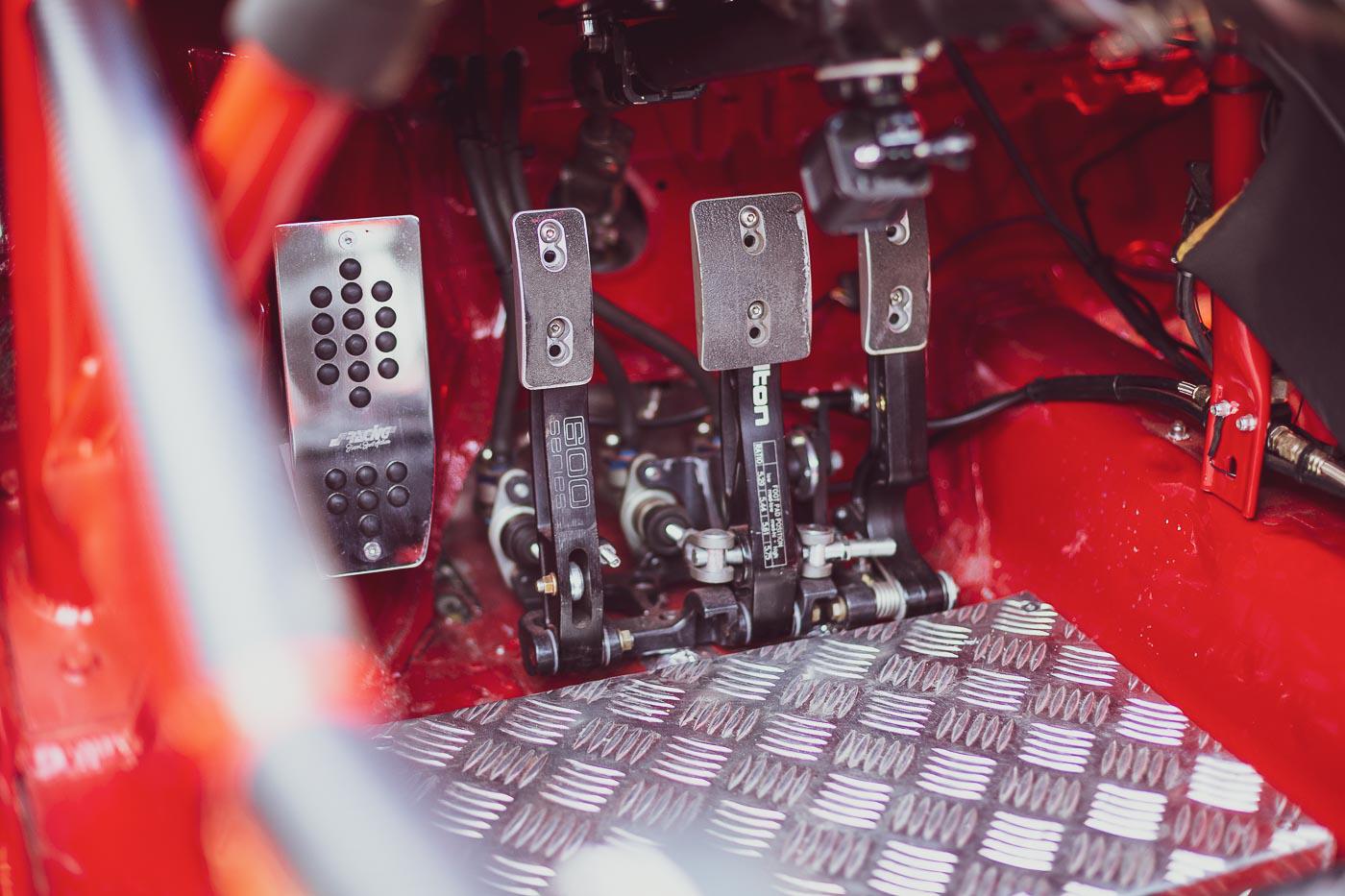 Pedana Ergal-Pedales, Accesorios SRacing-ICCTUNING