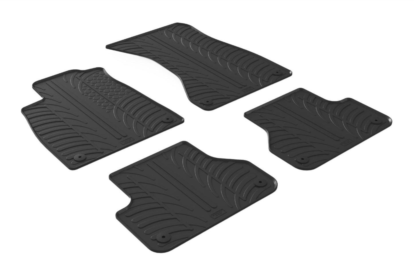 Alfombrillas de goma - AUDI A4 11,2015-ALFOMBRILLAS DE GOMA-ICCTUNING