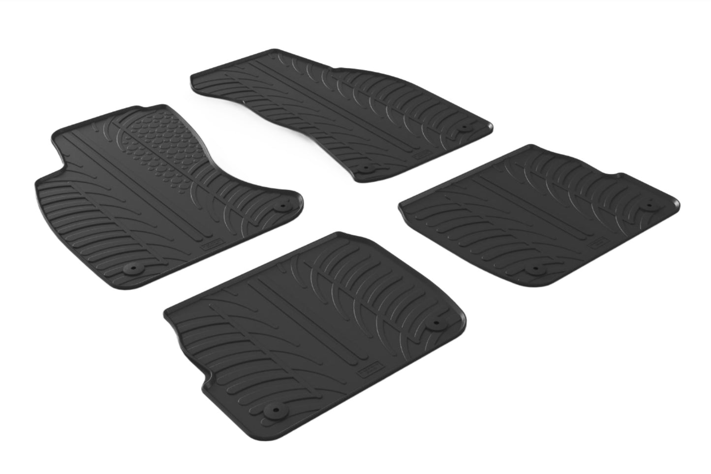 Alfombrillas de goma - AUDI A6 1997-2004-ALFOMBRILLAS DE GOMA-ICCTUNING