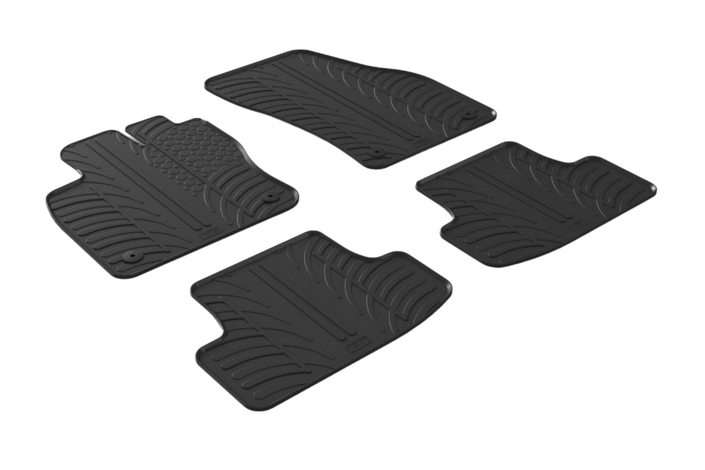 Alfombrillas de goma - AUDI Q2 11,2016 >-ALFOMBRILLAS DE GOMA-ICCTUNING