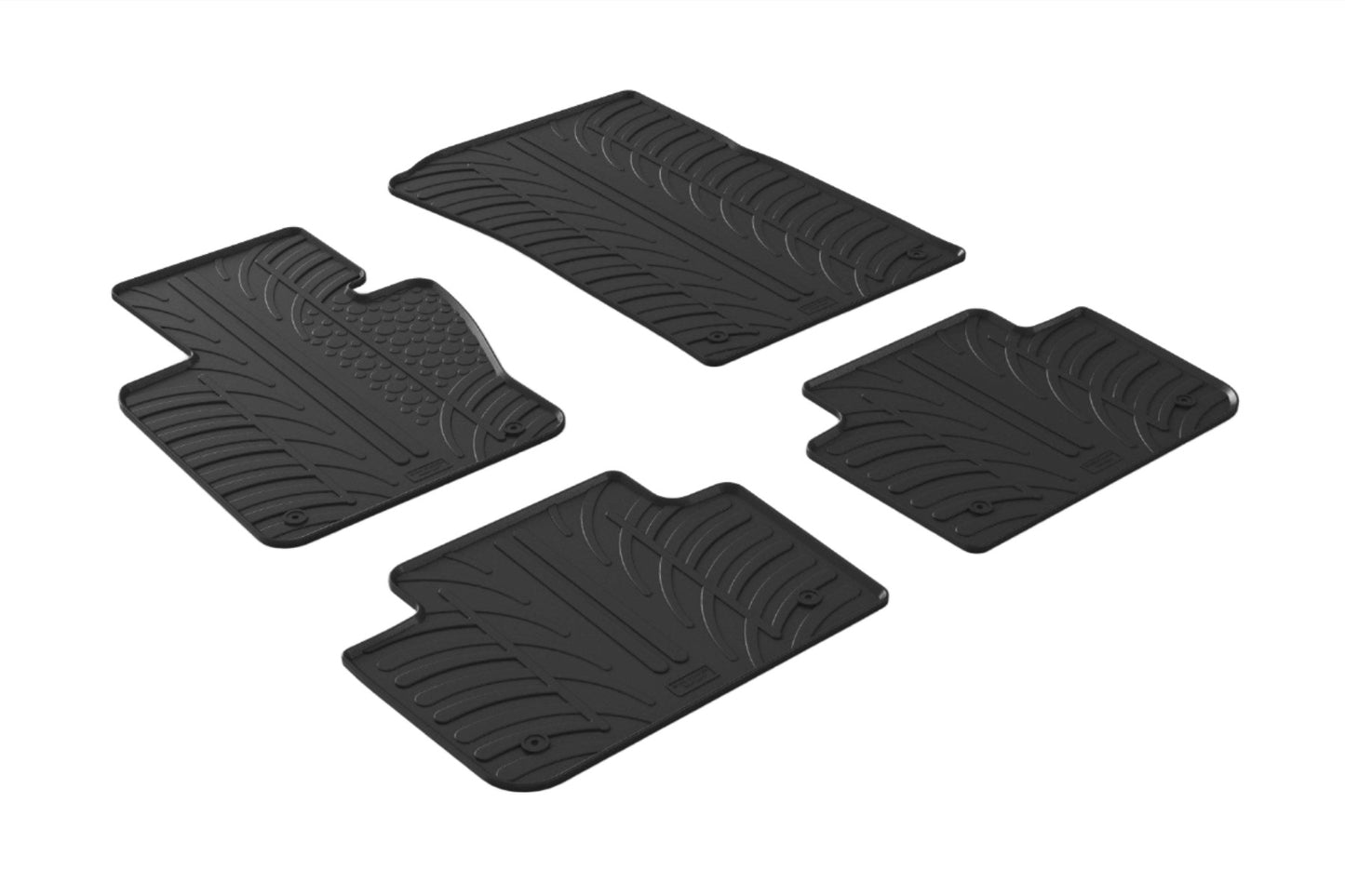 Alfombrillas de goma - BMW X3 2004-2009-ALFOMBRILLAS DE GOMA-ICCTUNING