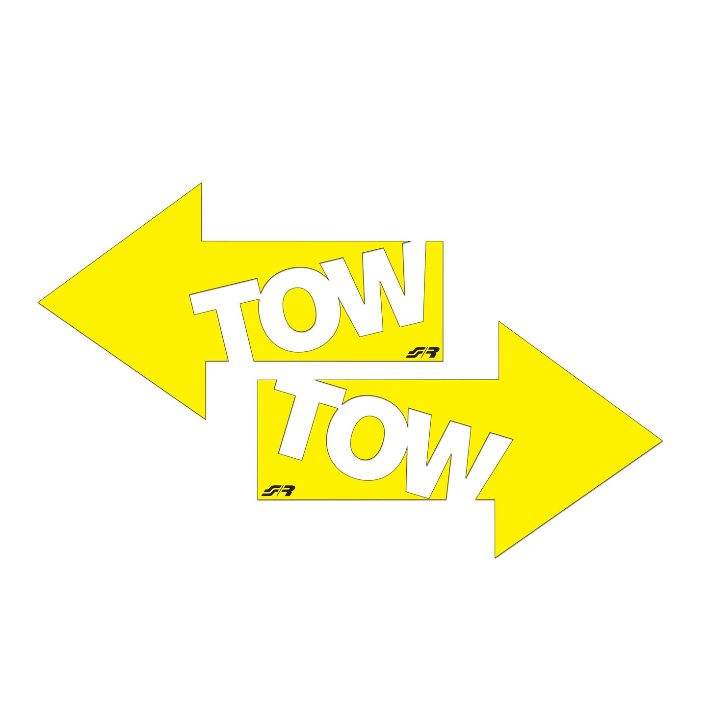 Pegatina Tow-Pegatina, Accesorios SRacing-ICCTUNING