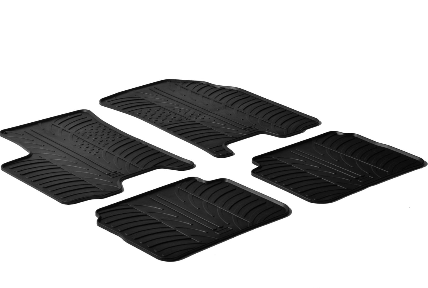 Alfombrillas de goma - CHEVROLET Aveo 2006-2011-ALFOMBRILLAS DE GOMA-ICCTUNING
