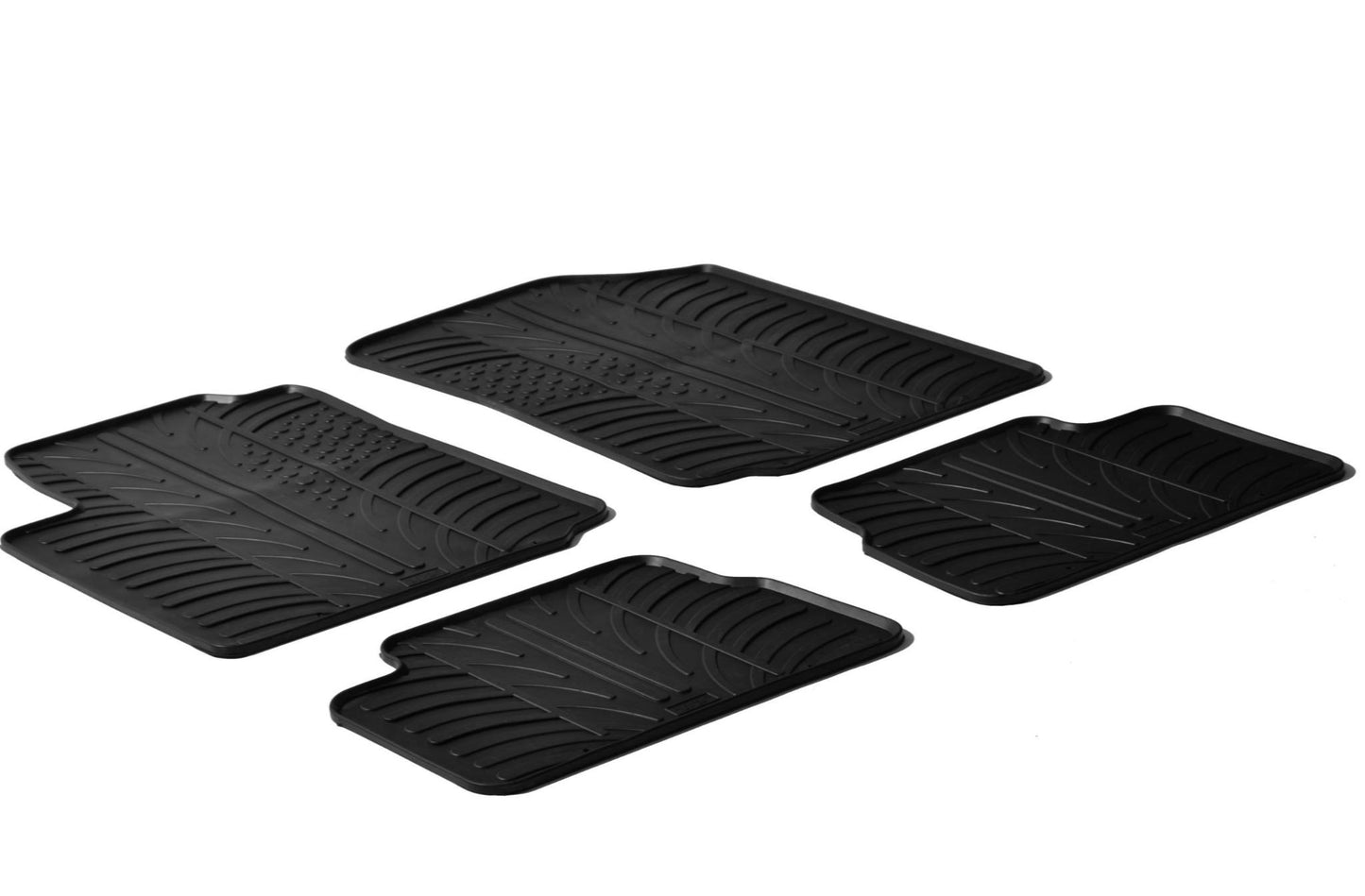 Alfombrillas de goma - CITROËN C3 2002-2009-ALFOMBRILLAS DE GOMA-ICCTUNING