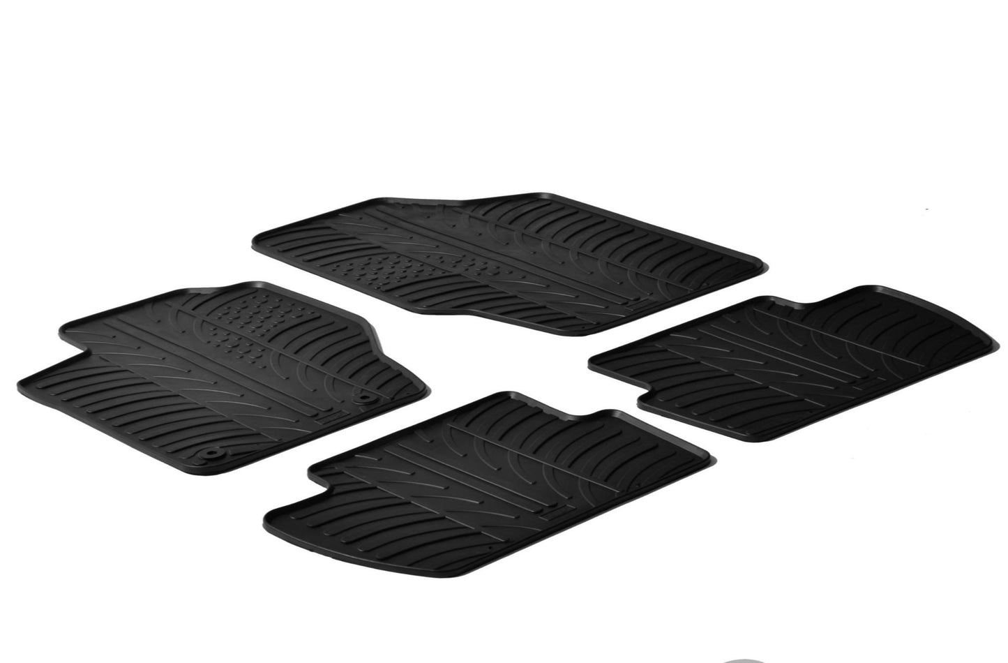 Alfombrillas de goma - CITROËN C4 2005-2009-ALFOMBRILLAS DE GOMA-ICCTUNING