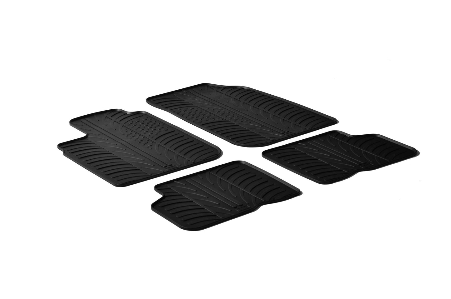 Alfombrillas de goma - DACIA Logan 2005 ->-ALFOMBRILLAS DE GOMA-ICCTUNING