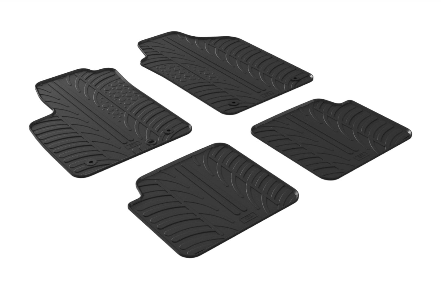 Alfombrillas de goma - FIAT 500 2013>-ALFOMBRILLAS DE GOMA-ICCTUNING