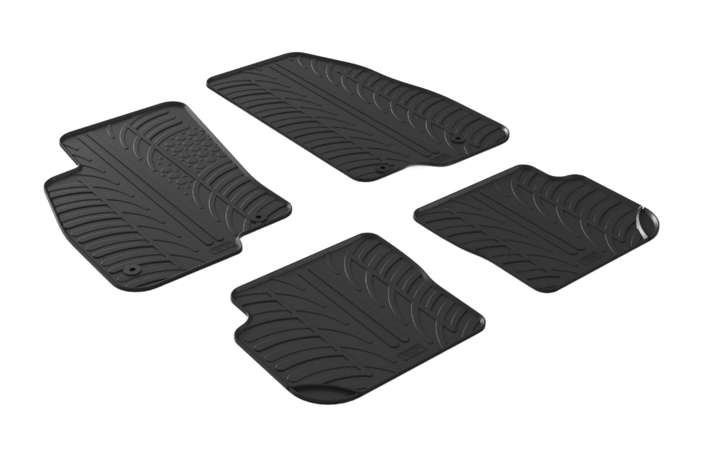 Alfombrillas de goma - FIAT PUNTO EVO 2014-ALFOMBRILLAS DE GOMA-ICCTUNING