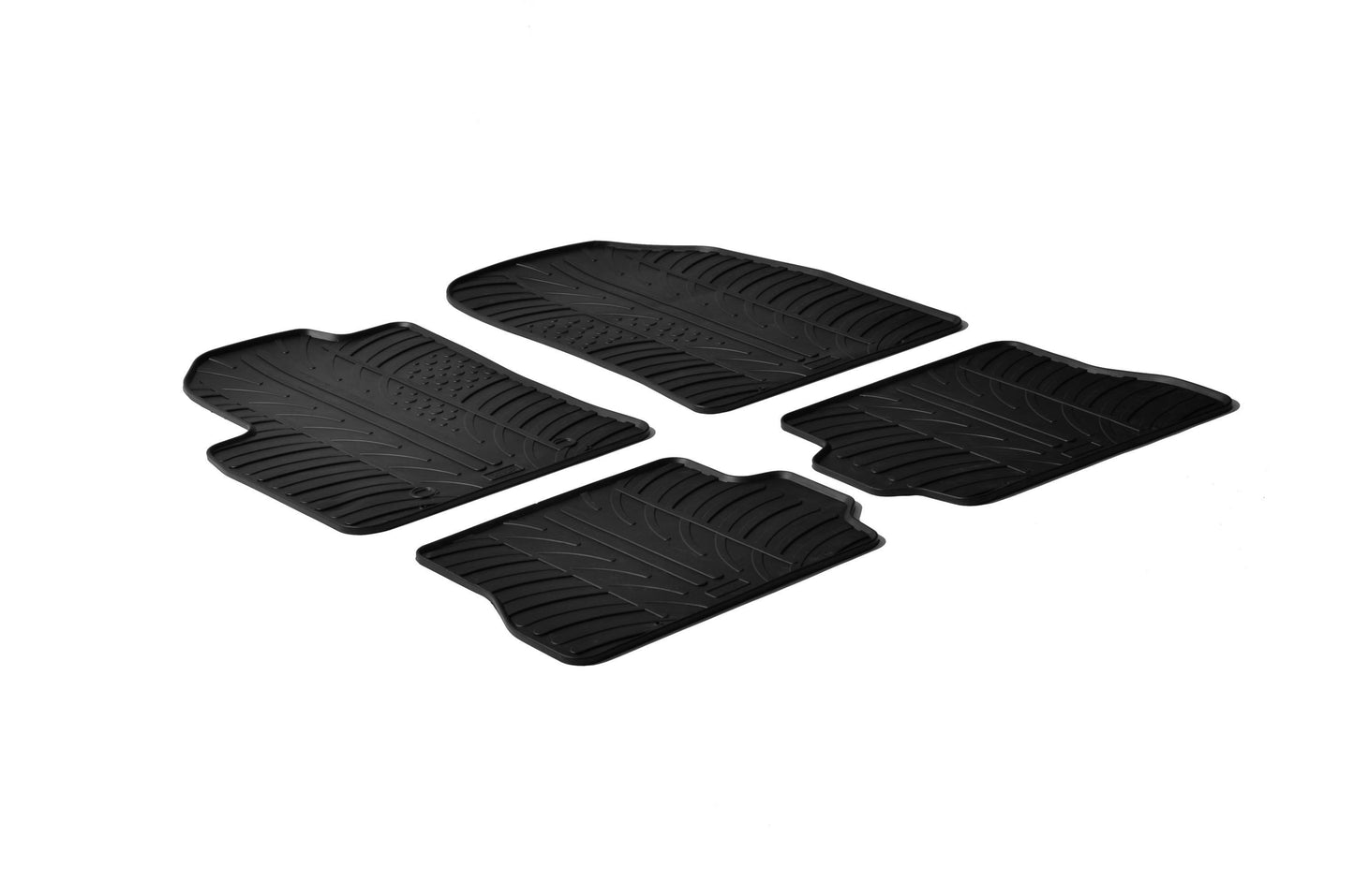 Alfombrillas de goma - FORD Fiesta 2002-2007/Fusion 2001->-ALFOMBRILLAS DE GOMA-ICCTUNING