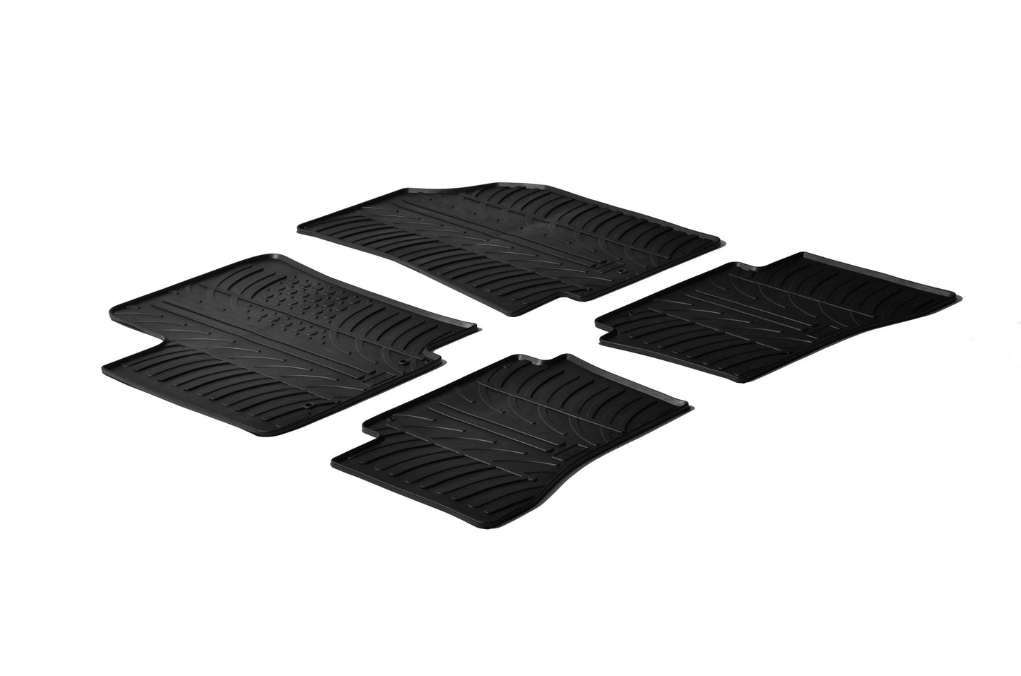 Alfombrillas de goma - KIA Rio 2011-> 5 puertas hatchback-ALFOMBRILLAS DE GOMA-ICCTUNING