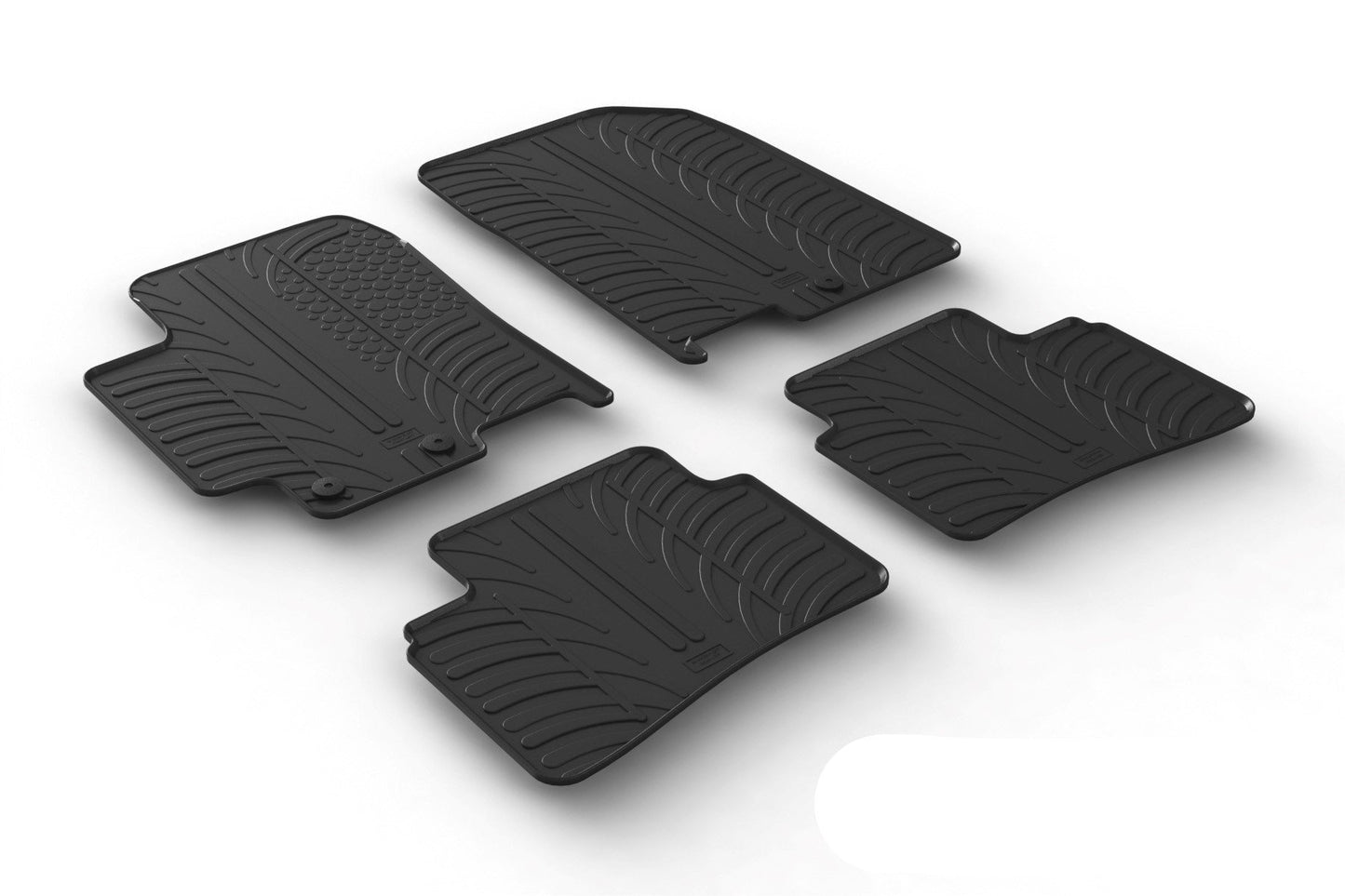 Alfombrillas de goma - KIA Rio 01,2017-ALFOMBRILLAS DE GOMA-ICCTUNING