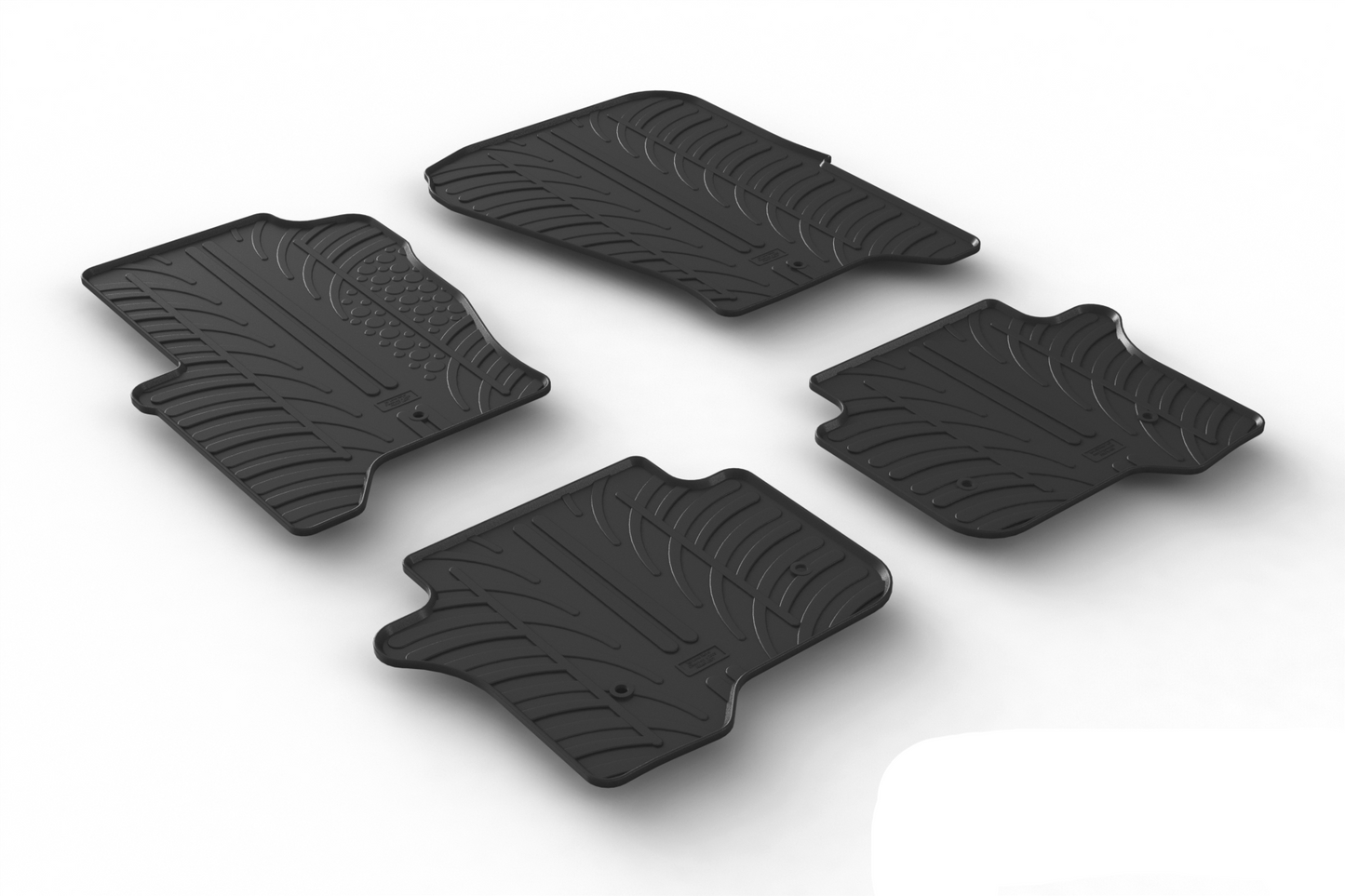 Alfombrillas de goma - LAND ROVER Discovery 4 09.2009>-ALFOMBRILLAS DE GOMA-ICCTUNING