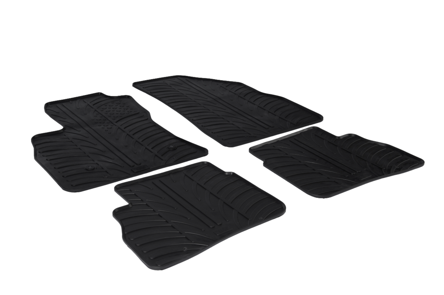 Alfombrillas de goma - FIAT Doblo 2010 medio cargo y passageros-ALFOMBRILLAS DE GOMA-ICCTUNING